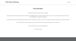 Desktop Screenshot of hno-altoetting.de